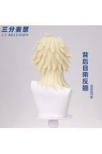 1/3 Delusion Genshin Impact Varka Light Yellow Cosplay Wig